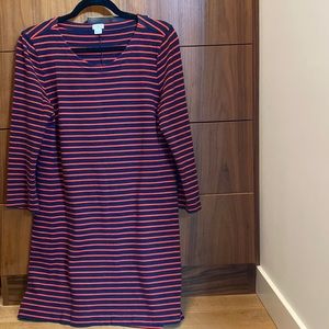 Jcrew striped dress